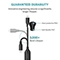 کابل تبدیل USB 3.1 به USB-C انکر مدل A8165 PowerLine به طول 0.08 متر